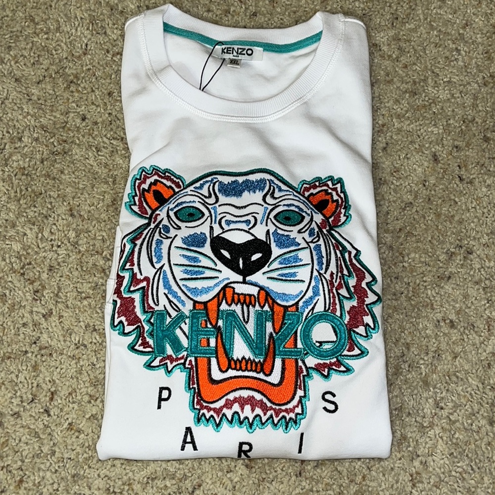 KENZO womens sweater XXL runs small , never worn